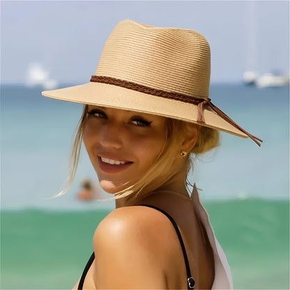 Braided Straw Hat – Timeless Summer Elegance